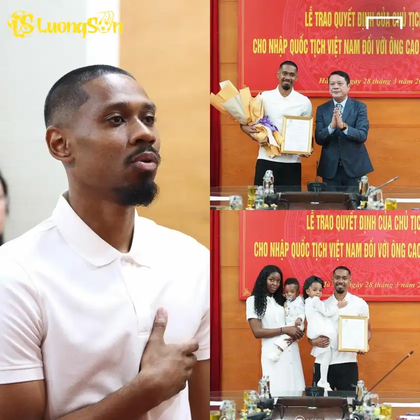 Quang Vinh chính thức trở thành công dân Việt Nam hồi tháng 3/2025