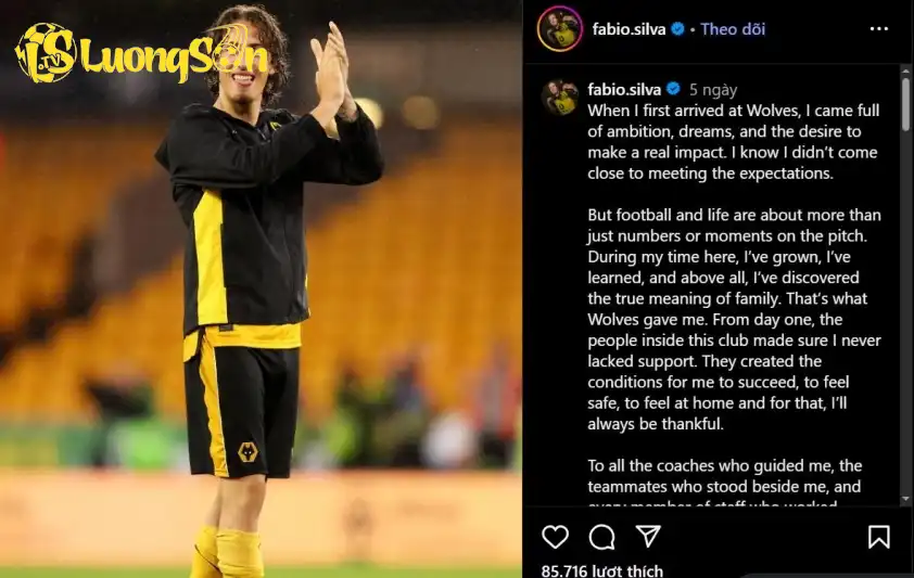 Bài đăng của Fabio Silva.